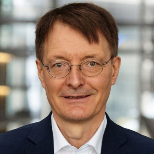 Portraitbild Professor Doktor Karl Lauterbach, Bundesminister für Gesundheit